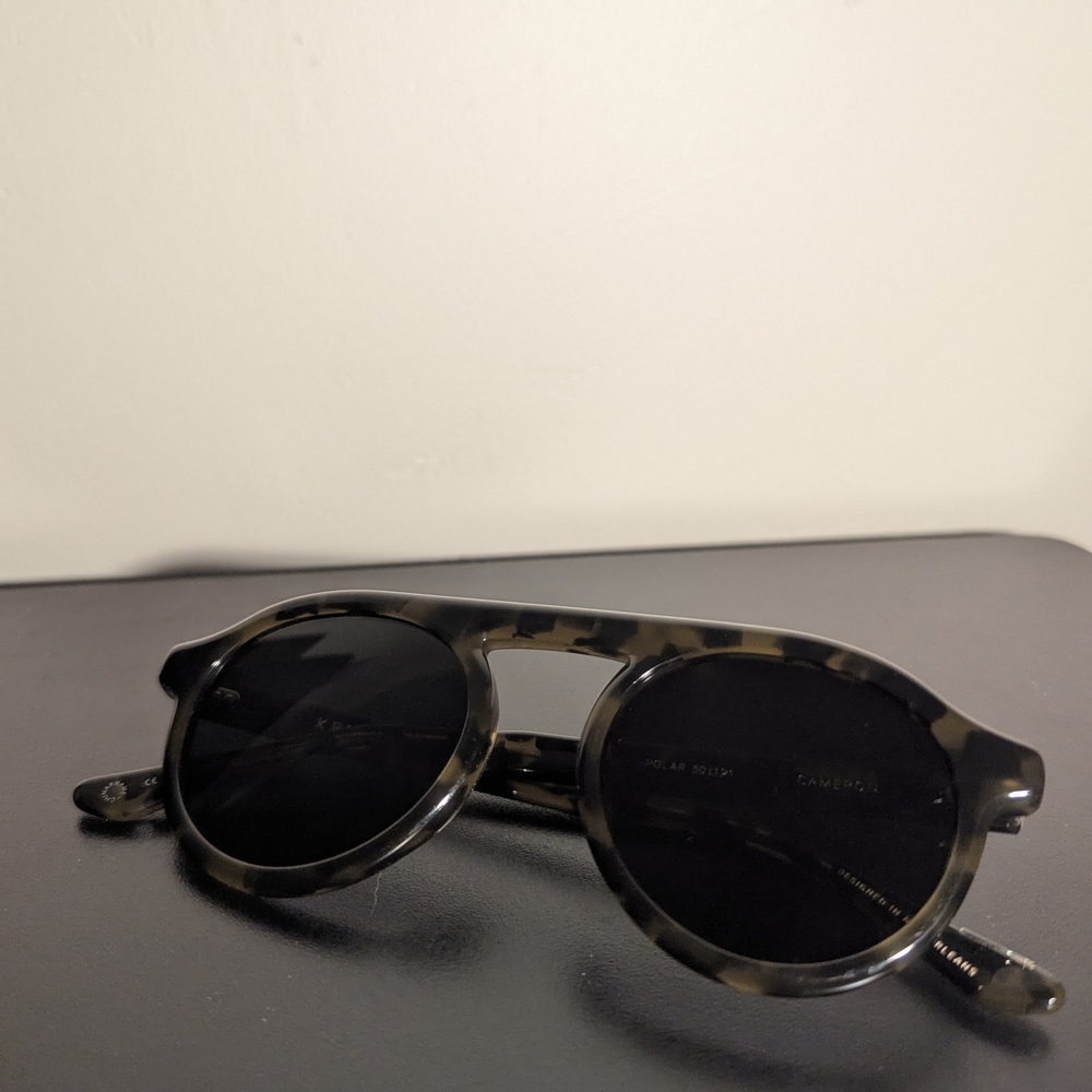 Krewe Cameron Designer Polarized Sunglasses